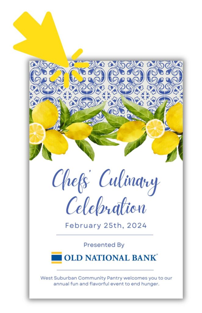 Clickable chefs' culinary celebration program book